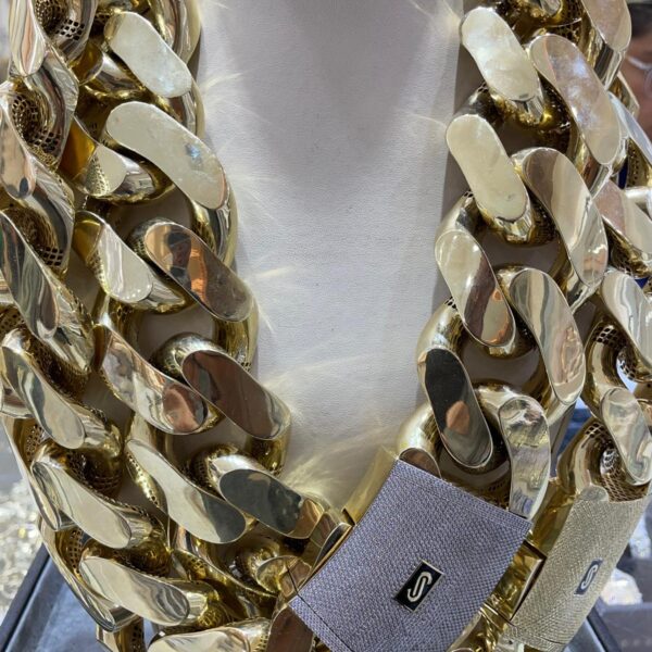 10K 50MM MONACO BUST DOWN CHAIN | 380 GRAMS