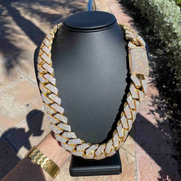 14K HEAVY KILO BUST DOWN CUBAN LINK CHAIN | 1200 G 90 CT