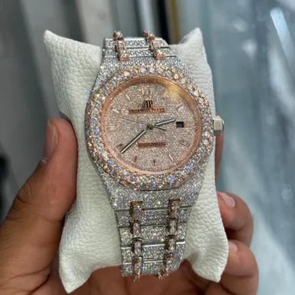 Audemars Piguet Royal Oak Dual Tone Iced Out