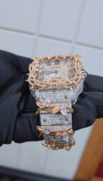 Cartier thorn Fully iced out (customized) •Rose gold - Image 2