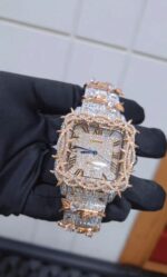 Cartier thorn Fully iced out (customized) •Rose gold - Image 3