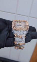 Cartier thorn Fully iced out (customized) •Rose gold - Image 5