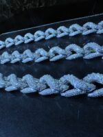 Fully Iced Diamond Cuban Link Chain – Premium Statement Piece - Image 3
