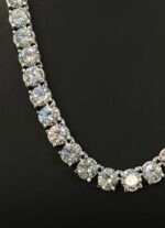 Classic Round-Cut Tennis Chain – Iced Luxury Piece - Image 3