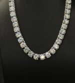 Classic Round-Cut Tennis Chain – Iced Luxury Piece - Image 2