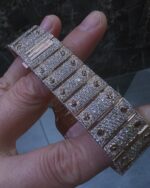 Rose Gold Iced Square Watch – Full Diamond Luxury Edition - Image 2