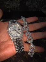 Rolex Datejust Diamond Watch with Diamond Bracelet