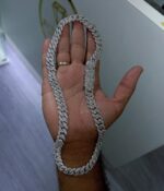 Diamond Cuban Link Chain Necklace - Image 2
