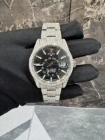 Rolex Sky-Dweller Fully Iced Watch (Black Dial)