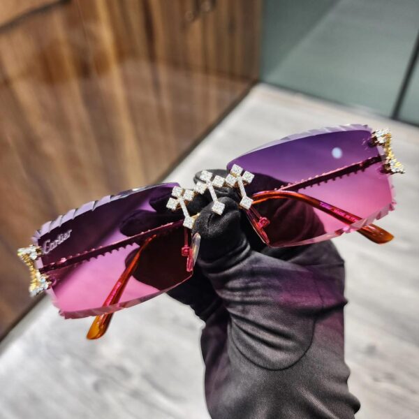 Cartier Diamond-Embellished Sunglasses