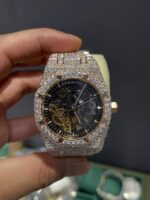 Royal Ember Diamond Skeleton Luxury Watch