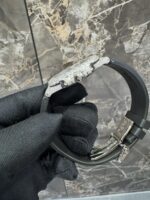 Patek Philippe Full White Ice Blue Dial Diamond Watch with Rubber Strap - Image 4