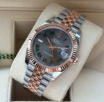 Prestige Dual-Tone Roman Dial Luxury Watch - Image 3