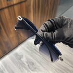 Cartier Iced Rimless Blue Lens Luxury Sunglasses - Image 3