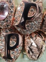 Louis Vuitton Iced-Out Rose Gold Designer Grillz Set - Image 5