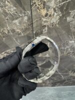 Cartier Santos Iced-Out Diamond Ice Blue Dial Luxury Watch - Image 4