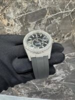 Rolex Sky-Dweller Iced-Out Diamond Black Dial Oysterflex Luxury Watch - Image 2