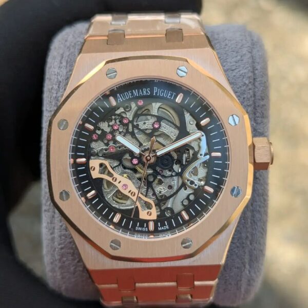 Audemars Piguet Royal Oak Offshore Skeleton Rose Gold Watch