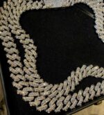 Ice'd Out Cuban Link Diamond Necklace