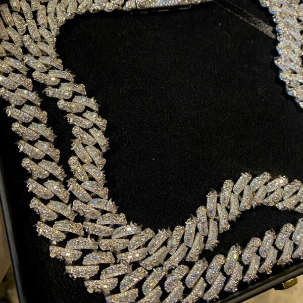Ice'd Out Cuban Link Diamond Necklace