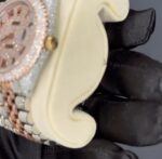 Diamond Iced-Out Watch & Bracelet Set - Image 4