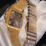 Baguette Diamond Iced Cartier Tank Watch - Image 3