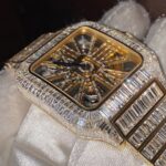 Baguette Diamond Iced Cartier Tank Watch - Image 4