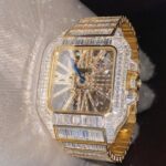 Baguette Diamond Iced Cartier Tank Watch - Image 5