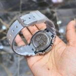Iced Out Silver and Rose Gold G-Shock with Moissanite Stones - Image 5