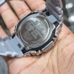 Iced Out Silver and Rose Gold G-Shock with Moissanite Stones - Image 6