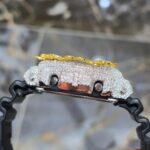 Spiked Iced G-Shock with Moissanite Stones and Gold Accents - Image 4