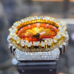 Rose Gold & Diamond G-Shock Watch - Custom Bling Edition - Image 2