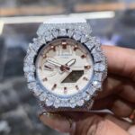 Rose Gold & White Diamond G-Shock - Bling Custom Edition