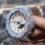 Rose Gold & White Diamond G-Shock - Bling Custom Edition - Image 3