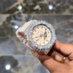 Rose Gold & White Diamond G-Shock - Bling Custom Edition - Image 4