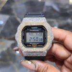 Custom Blinged-Out G-Shock - VVS Diamond & Gold Touch