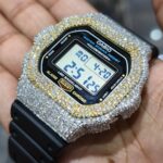 Custom Blinged-Out G-Shock - VVS Diamond & Gold Touch - Image 2