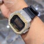 Custom Blinged-Out G-Shock - VVS Diamond & Gold Touch - Image 4