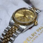 Rolex Gold and Silver Two-Tone Datejust with Champagne Dial - Image 5