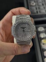 Patek Philippe Diamond-Encrusted Nautilus