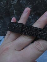 Black Diamond Rolex Datejust with Black Roman Numerals - Image 3