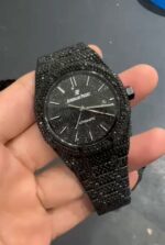 Audemars Piguet Black Diamond Automatic Watch – Luxury Swiss Timepiece