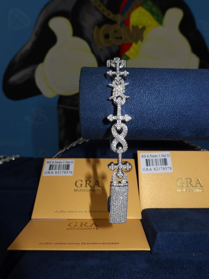 WhatsApp Image 2026-05-15 at 2.27.52 PM Moissanite VVS Bracelet Combo – Luxury Fully Iced Out Diamond Bracelet - Image 1