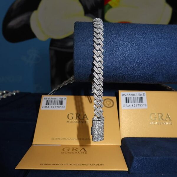 Cartier Iced Out Moissanite VVS Green Dial Watch & Bracelet Combo – Luxury Premium Set