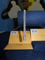 Iced Out Moissanite Cuban Link Bracelet – VVS Premium Luxury Jewelry