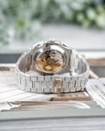 Luxury Iced Out Moissanite Nautilus Style Patek Philippe Watch - Image 4