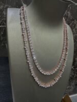 Luxury Rose Gold Moissanite Tennis Chain Necklace - Image 6