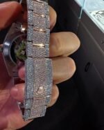Luxury Iced Out Moissanite Datejust Style Rolex Watch Watch - Image 3